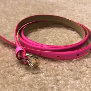 J. Crew Size L Pink Belt